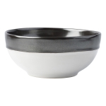 Emerson Cereal or Ice Cream Bowl Rimmed in burnished Pewter Stoneware, Juliska\'s Emerson collection is elegant, rich and warm. This versatile bowl adds a dash of understated radiance to your everyday routine. 